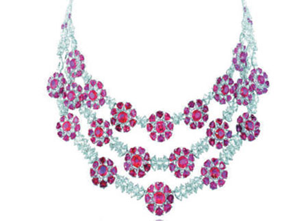 a jewellery sample from wholesaler website